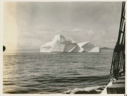 Image of Iceberg and rigging of Bowdoin
